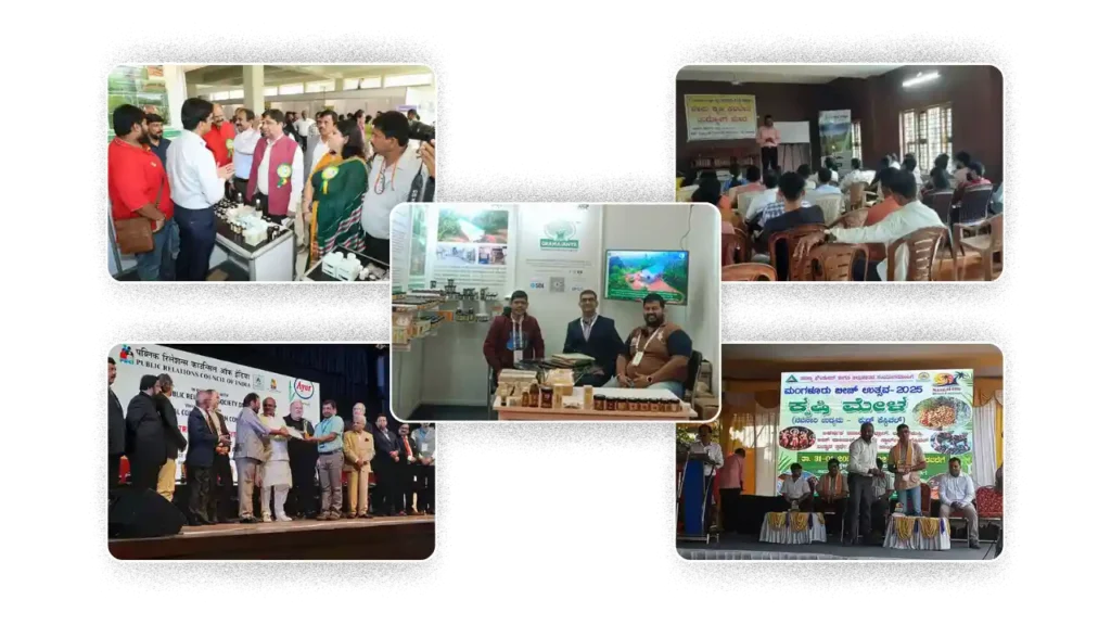 team-gramajanya-fpc-real-world-involvement-recognition-awards Photos representing team Gramajanya FPC's real-world involvement, presenting awards.